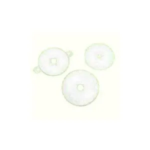 3" Rnd Hypalon Soft White Face Plate, Flat, 1"