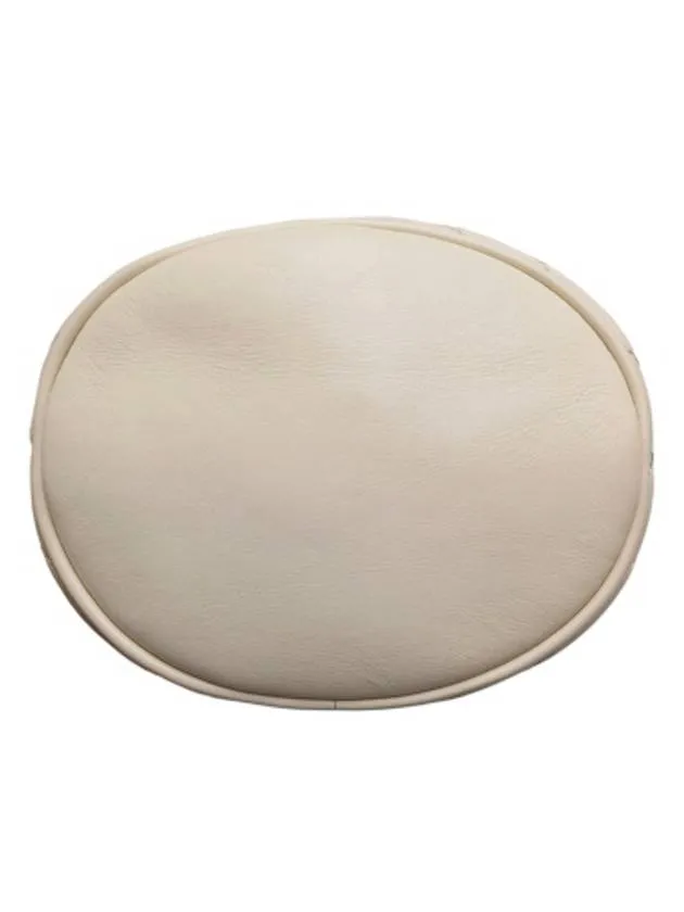 575163 White leather GG Marmont mini bucket cross bag