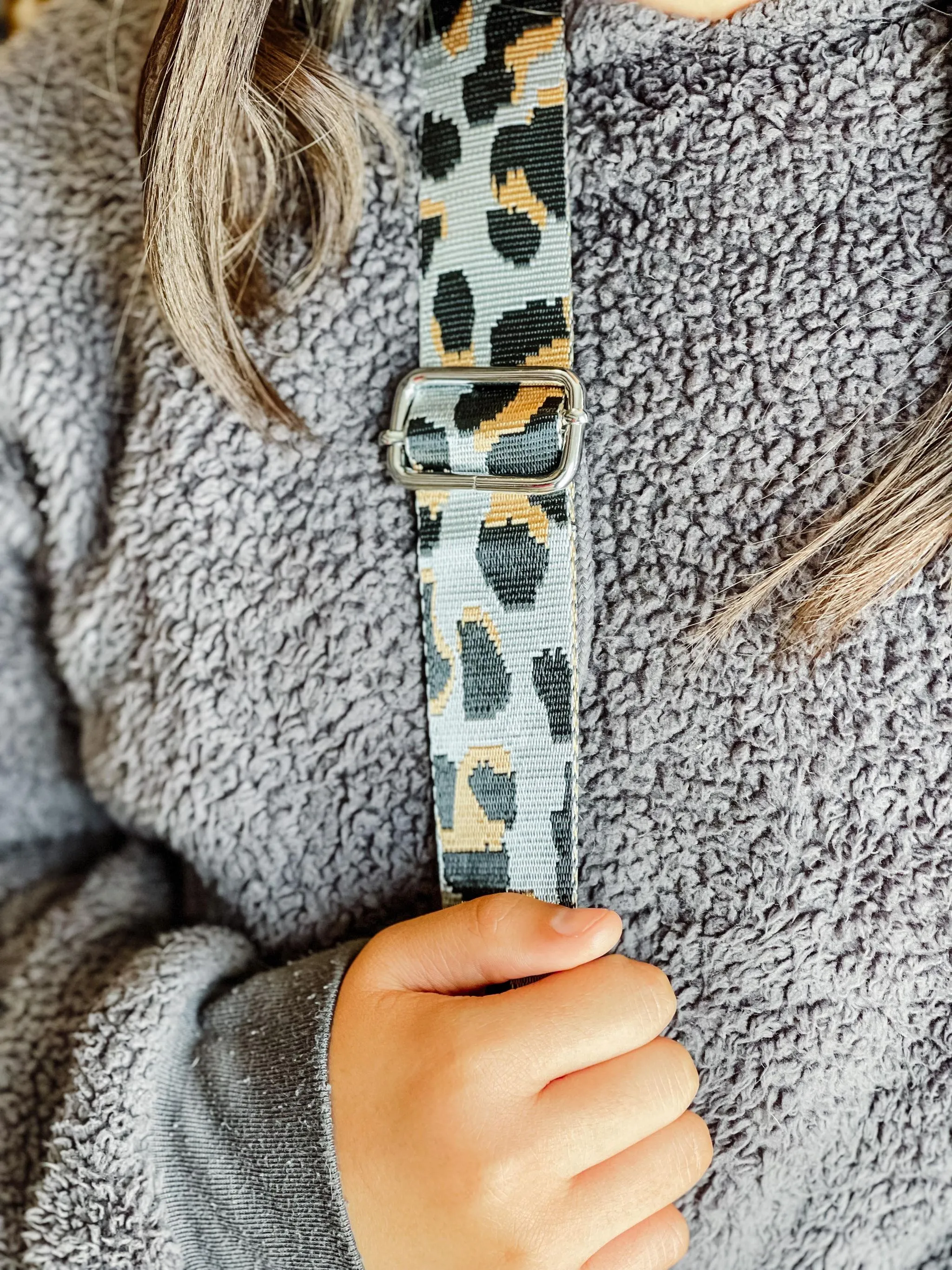 Adjustable Wide Shoulder Leopard Print Strap Replacement for Shoulder or Crossbody Bag