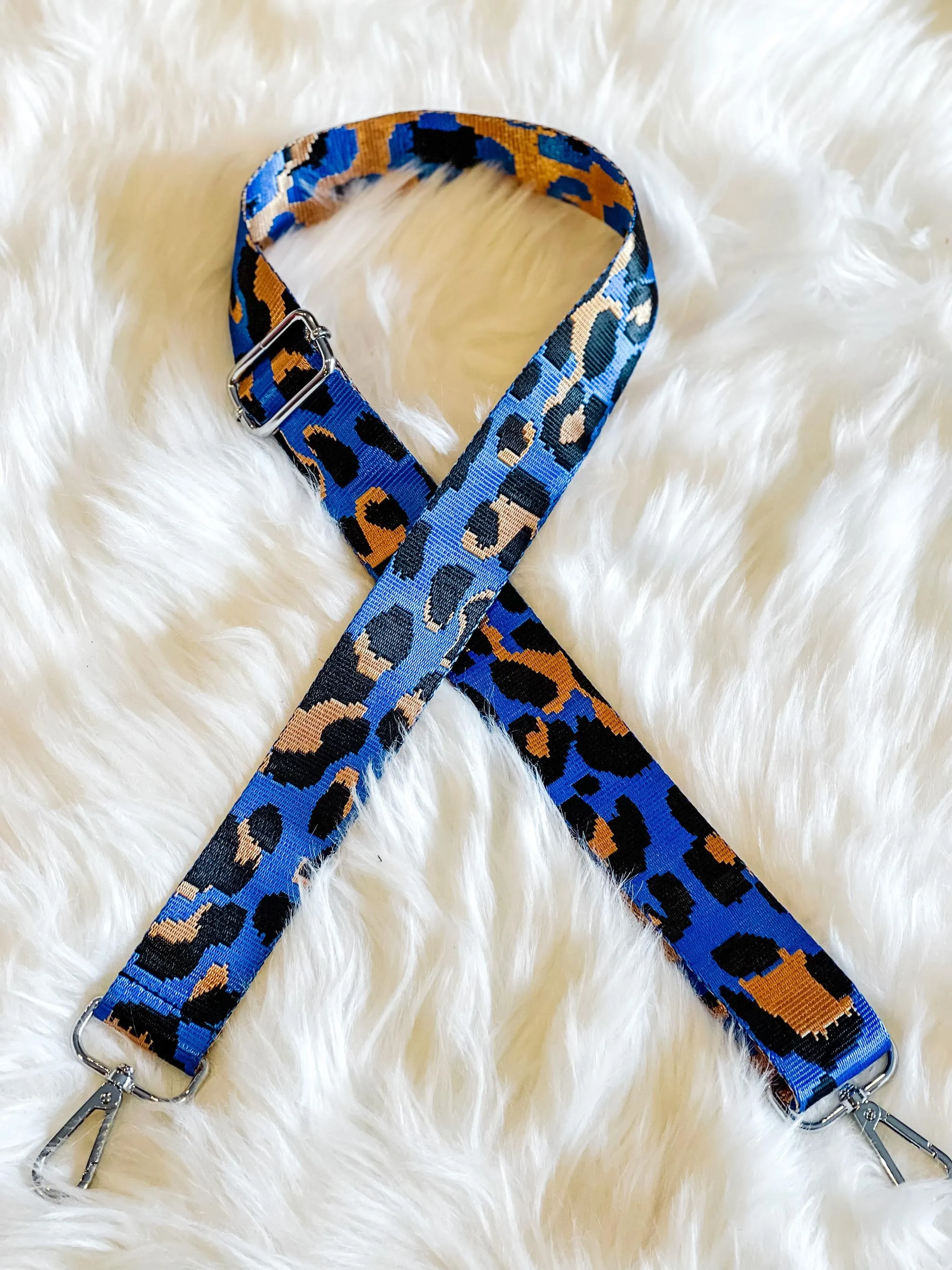 Adjustable Wide Shoulder Leopard Print Strap Replacement for Shoulder or Crossbody Bag