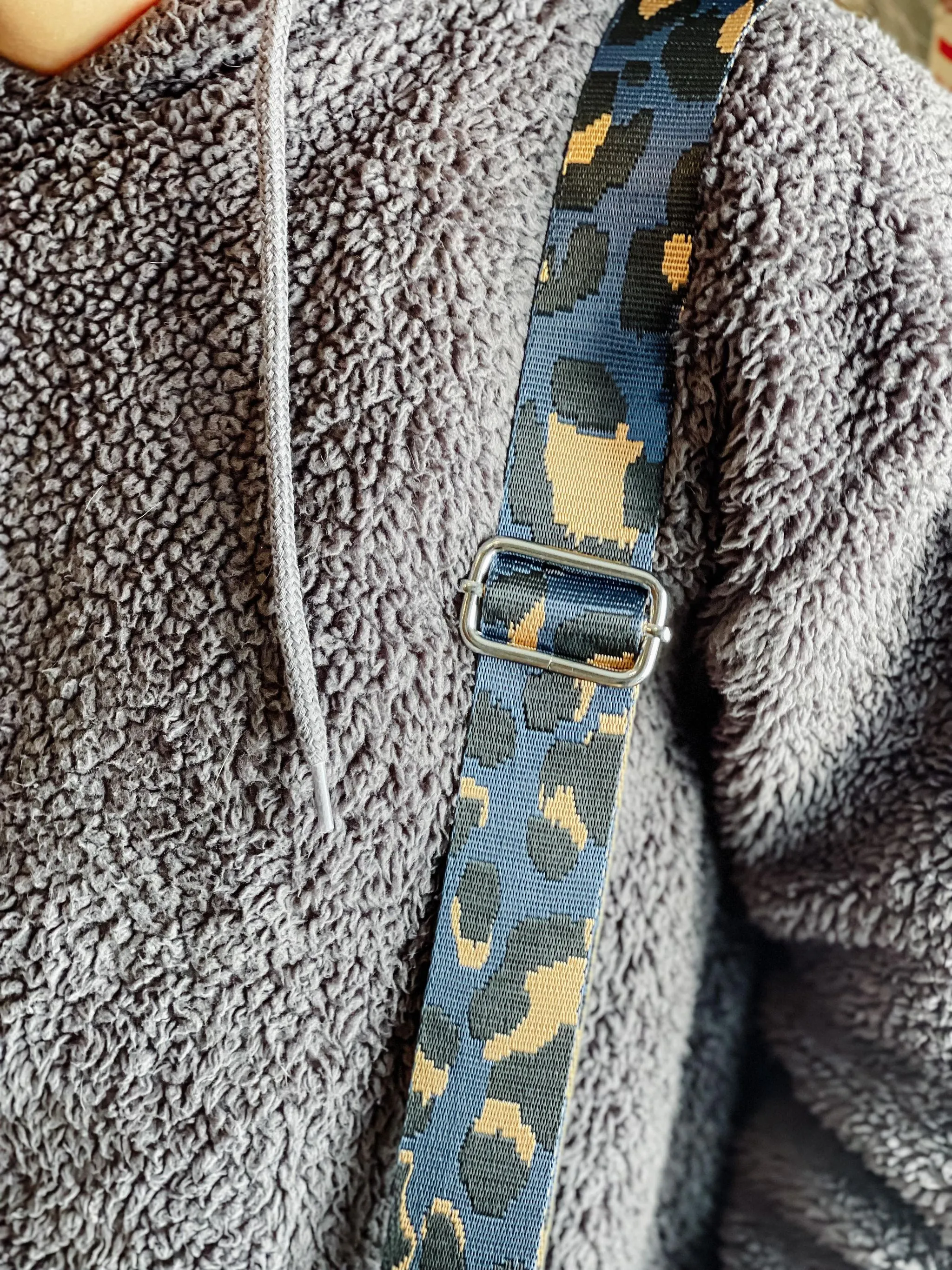 Adjustable Wide Shoulder Leopard Print Strap Replacement for Shoulder or Crossbody Bag