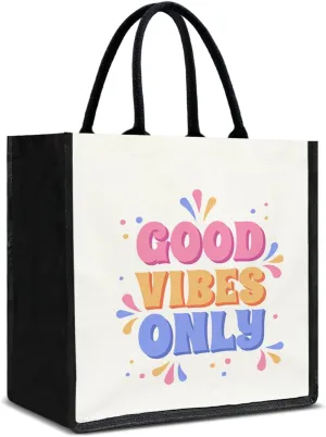 Aesthetic Tote Bag for Women, Inspirational Gifts for Women Birthday Gifts for Women Wife Mom Aunt Coworker