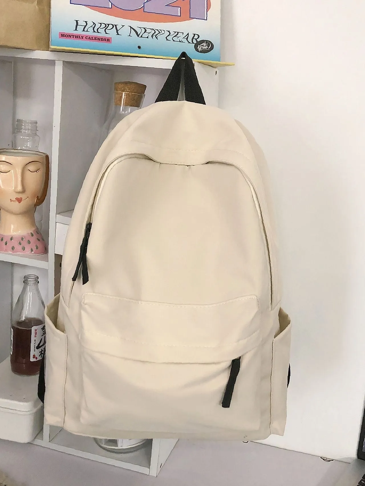 Bag For Love  Minimalist Large Capacity Backpack   Women Backpacks