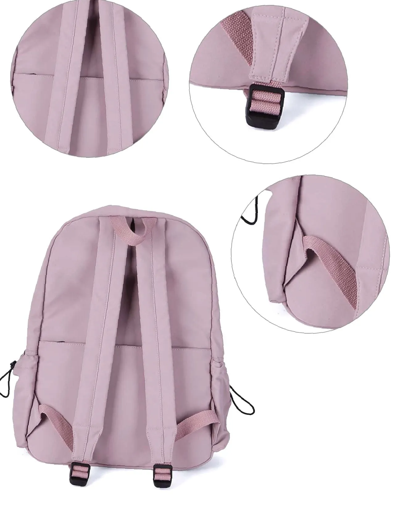 Bag For Love  Minimalist Pocket Front Backpack   Women Backpacks
