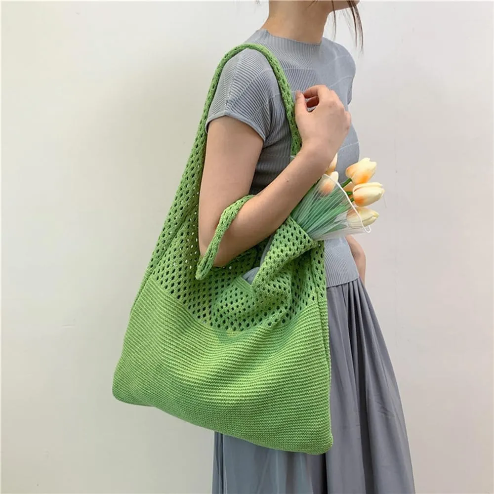 Beach Tote Bags for Women, Summer Slouchy Hobo Shoulder Crossbody Bag Womens Boho Purses and Handbags