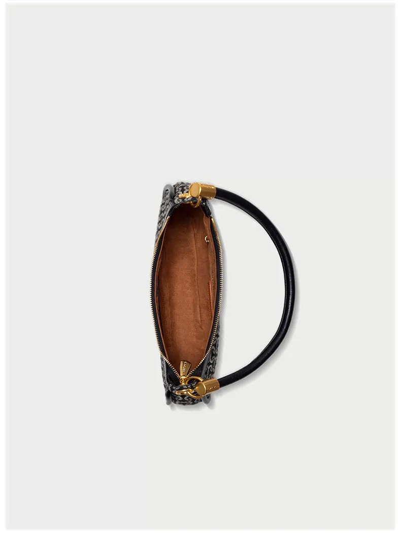 Berni CC monogram series moon bag