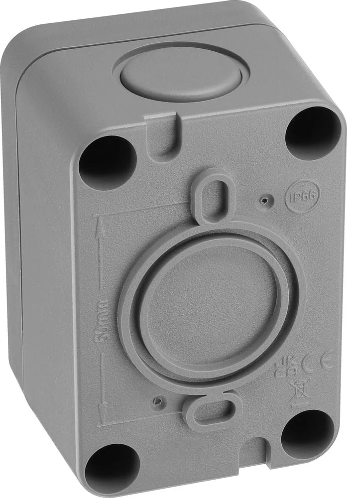 BG WP12S-02 Weatherproof Nexus Storm 20AX 1G 2-Way Switch Slim
