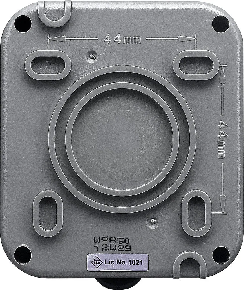 BG WPB50 Weatherproof IP55 13A Switched Fused Spur Unit