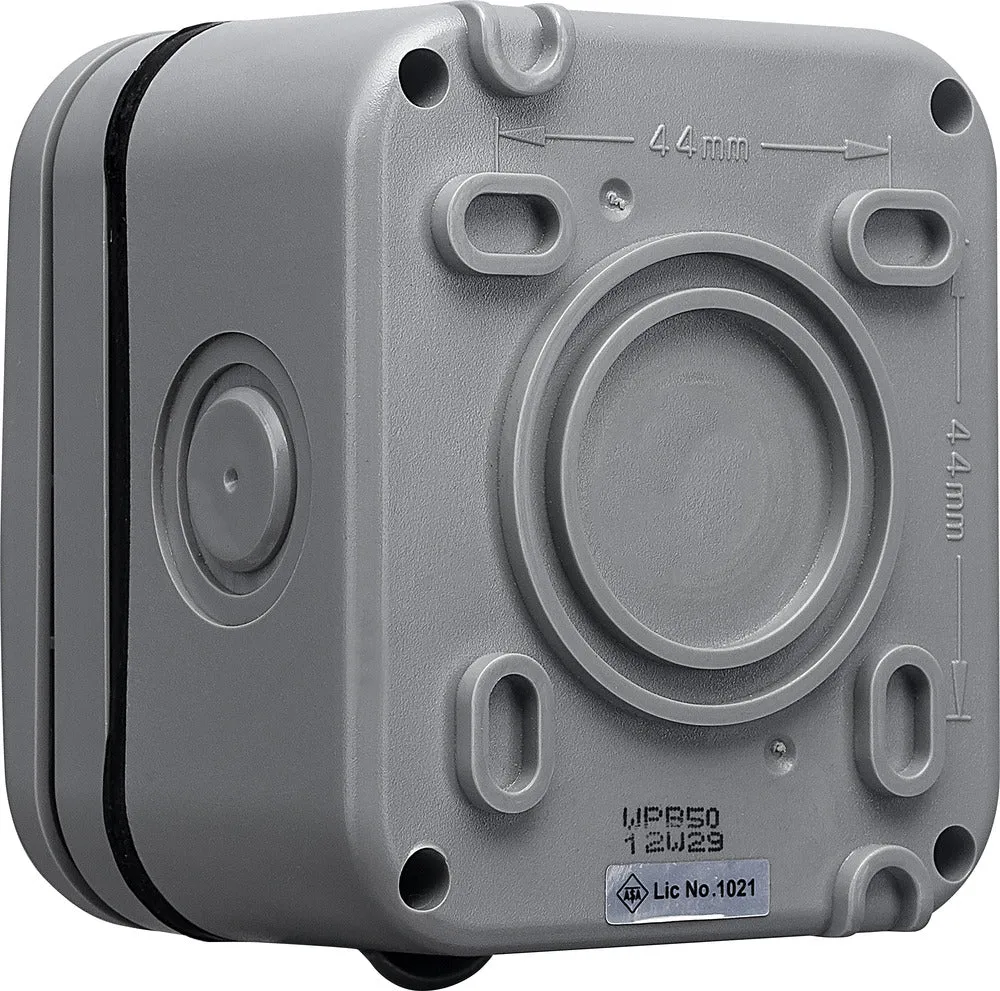 BG WPB50 Weatherproof IP55 13A Switched Fused Spur Unit