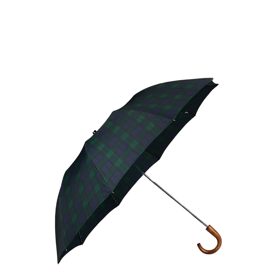 Black Watch Telescopic Maple Handle Umbrella