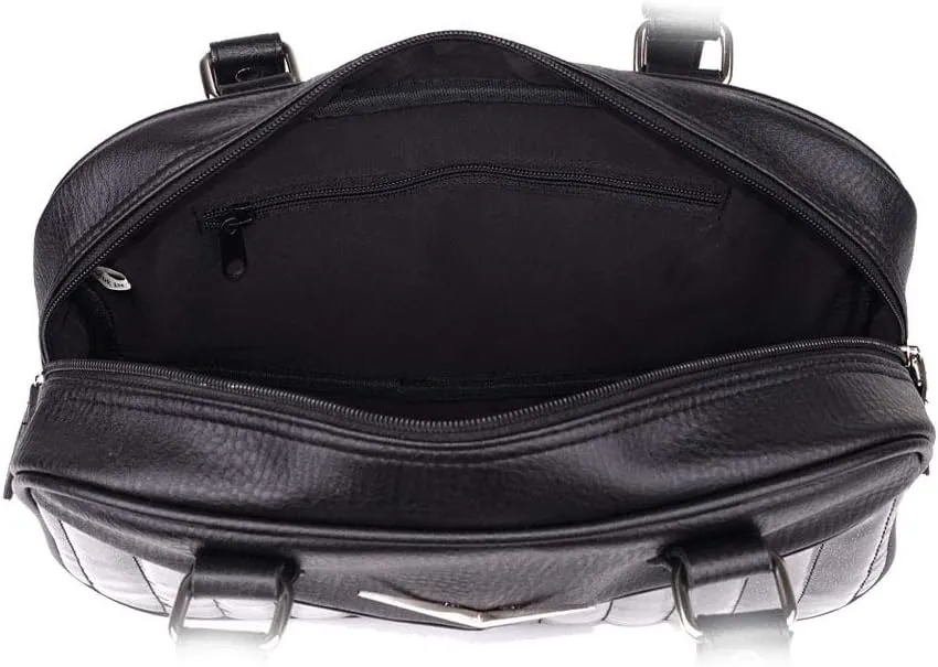 Bonneville Bowler Purse with Chevron Logo