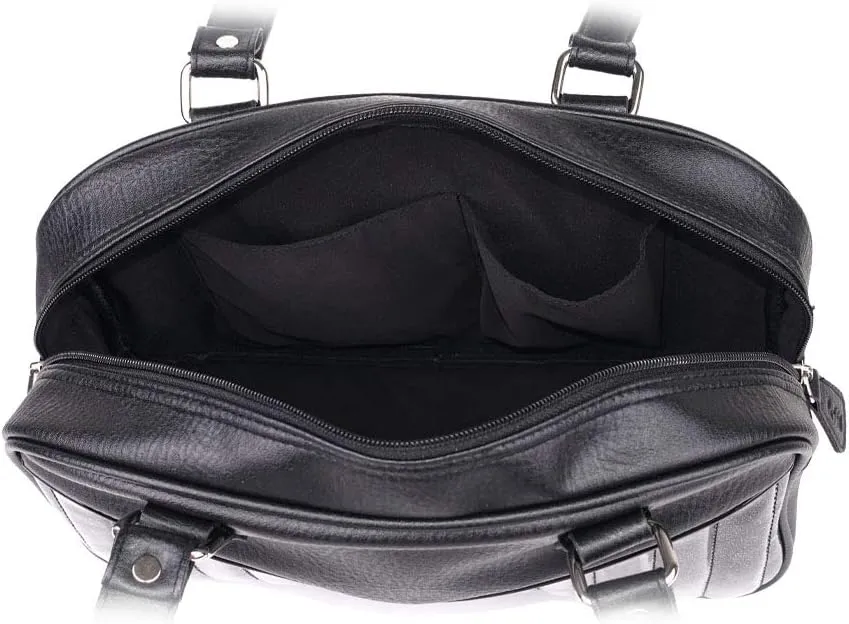 Bonneville Bowler Purse with Chevron Logo
