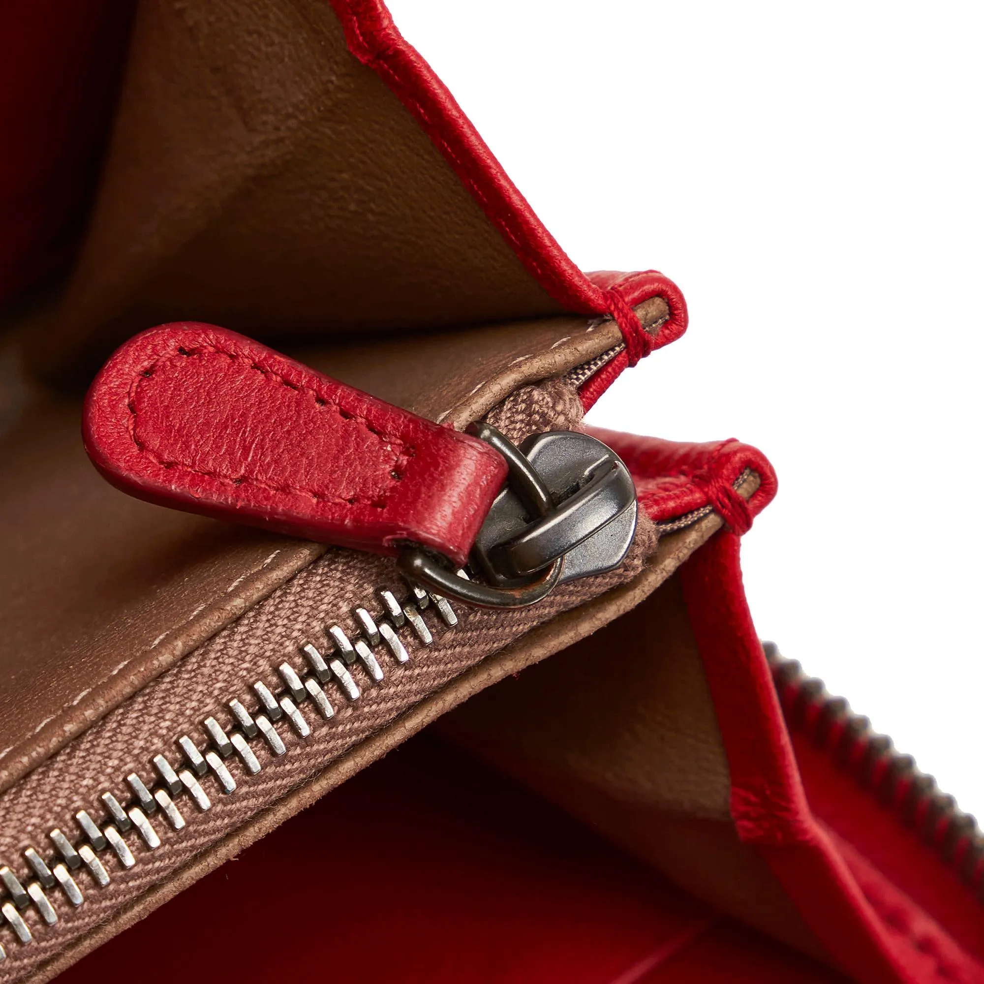 Bottega Veneta Intrecciato Leather Zip Around Wallet (SHG-29738)
