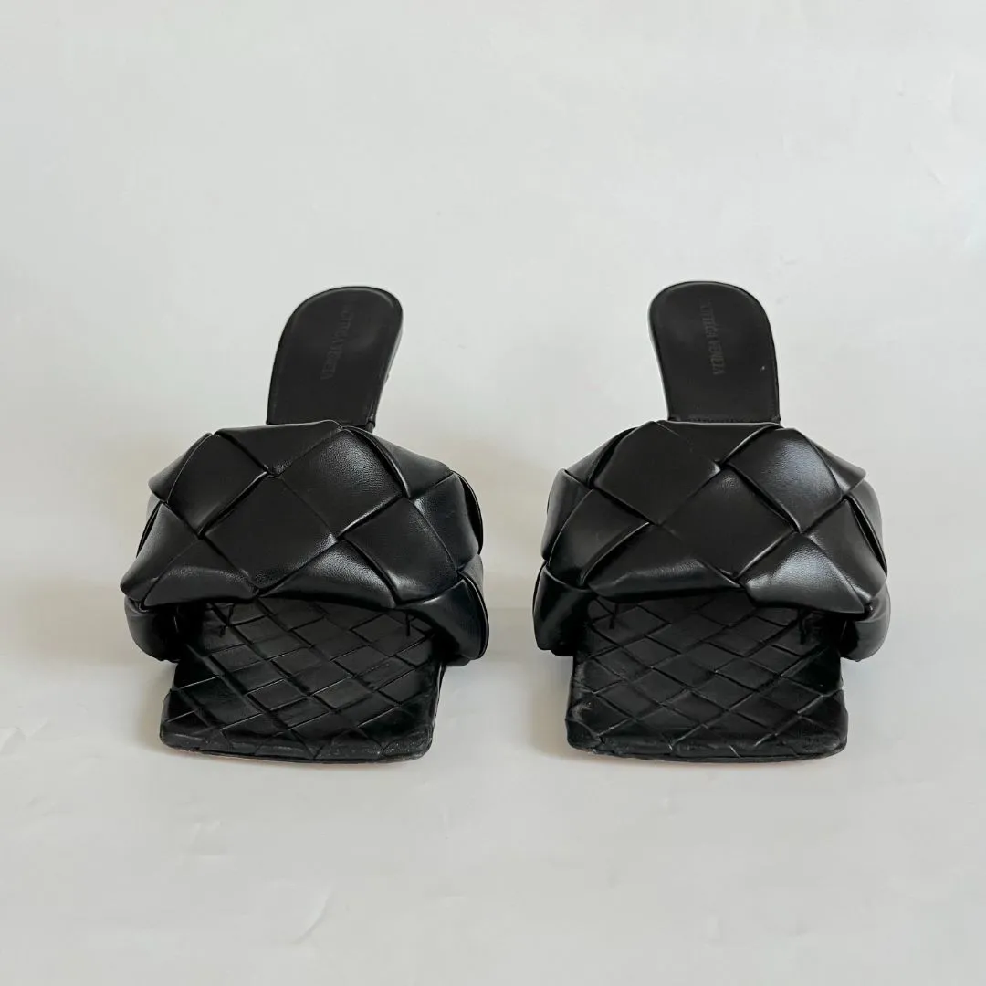 Bottega Veneta Lido Intrecciato-strap sandals, 41