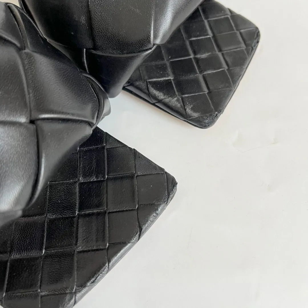 Bottega Veneta Lido Intrecciato-strap sandals, 41