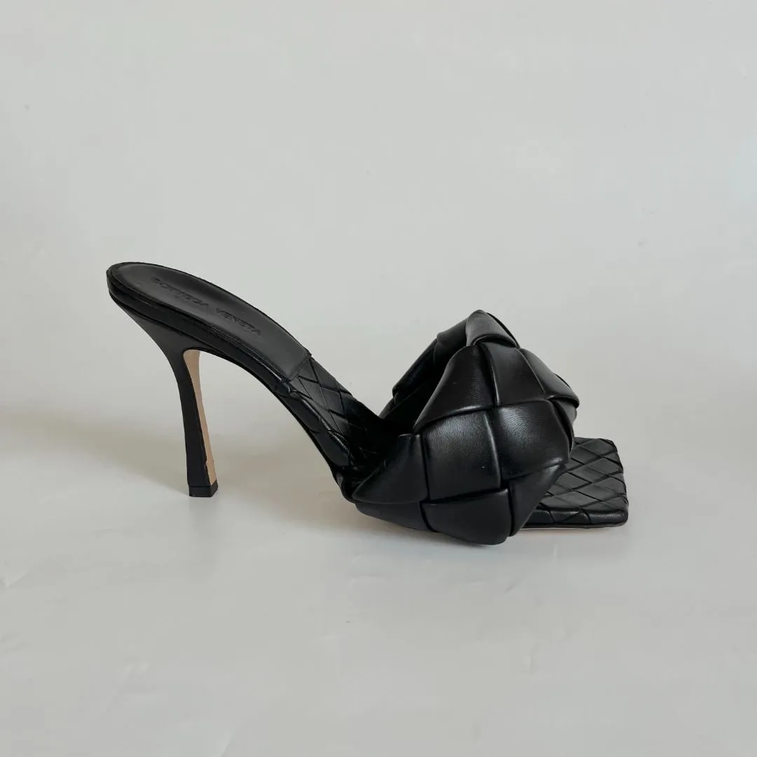 Bottega Veneta Lido Intrecciato-strap sandals, 41
