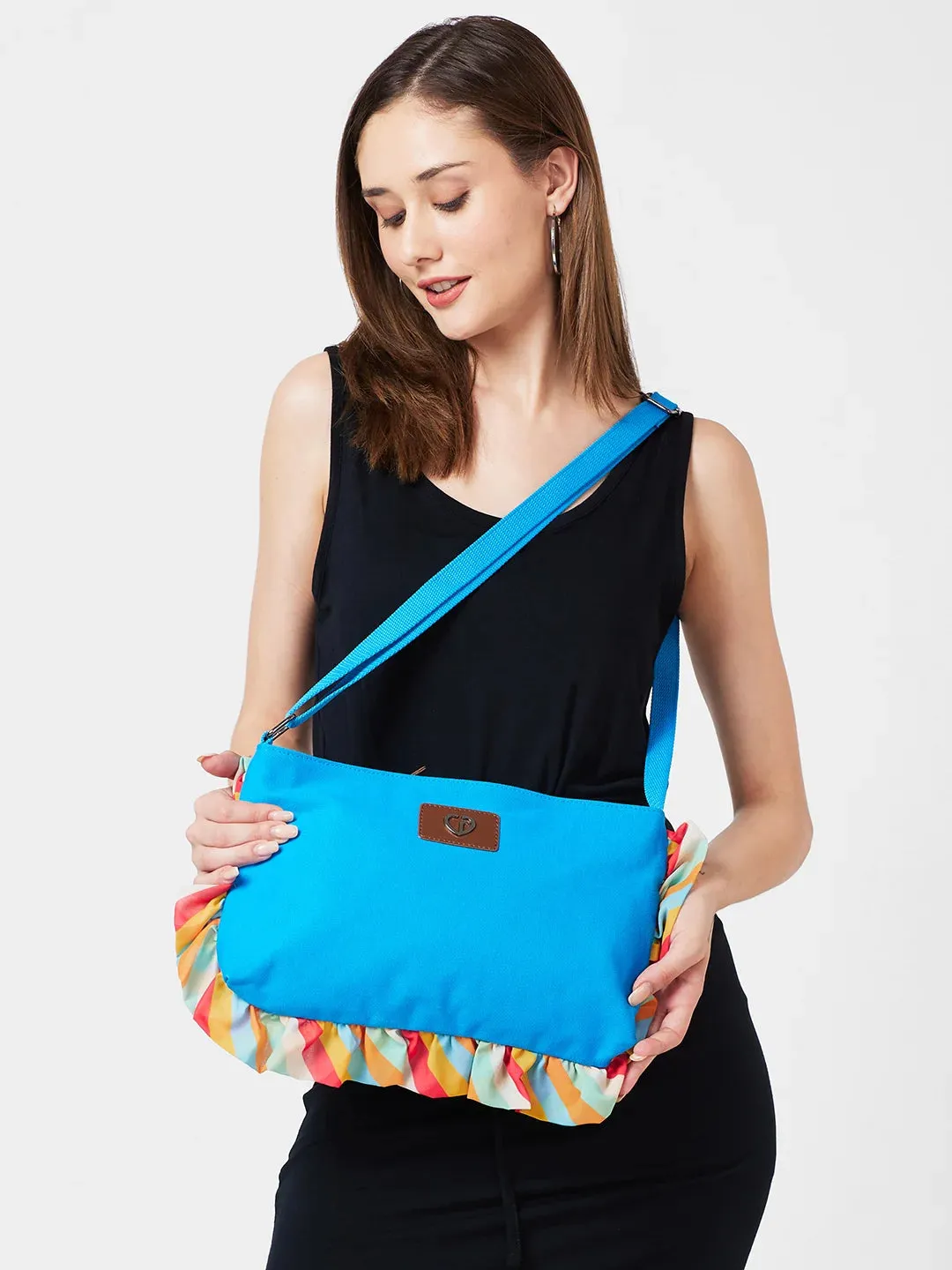 Caprese Oakley Medium Sling Turquise
