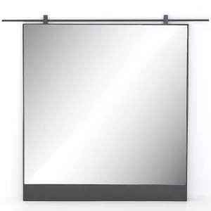 Chico Mirror, Antiqued Iron