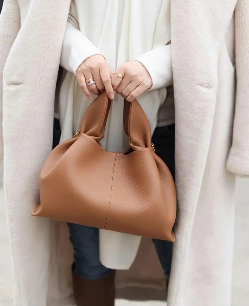 Cloud Silhouette Handbag Designer Crossbody Bag For Women Leather Shoulder Bag Clutch Bag Purse Satchel-style Bag 2024