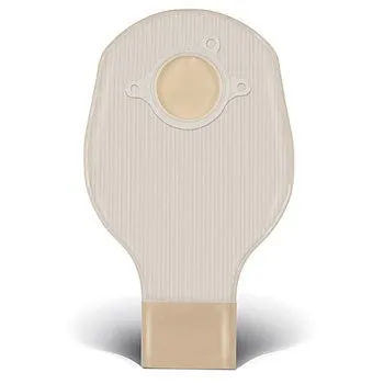 ConvaTec 413313 Natura Two-Piece Drainable Pouch, 12" Pouch With 1-Sided Comfort Panel And Invisiclose Tail Closure Transparent 57mm (2-1/4") Flange