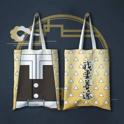 Demon Slayer: Kimetsu No Yaiba Canvas Tote Bag