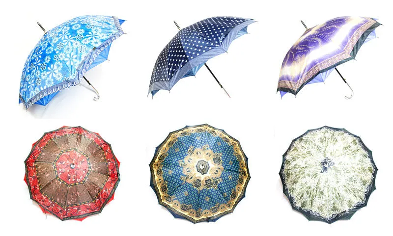 Double Layered Adults Printed Umbrellas Wholesale