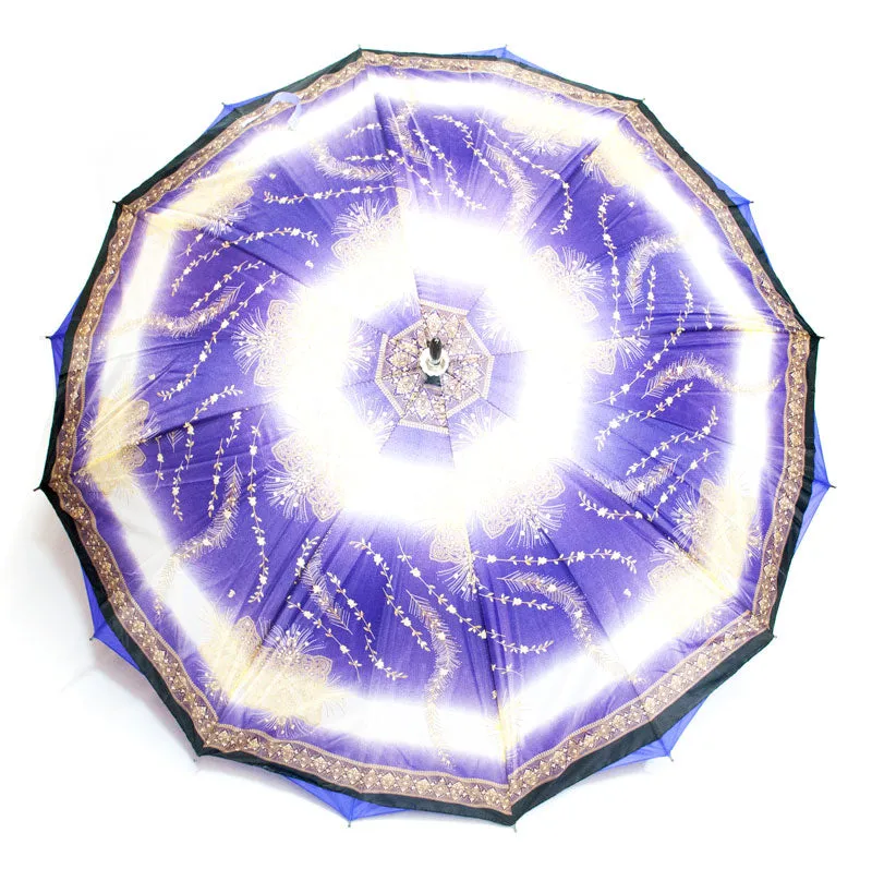 Double Layered Adults Printed Umbrellas Wholesale