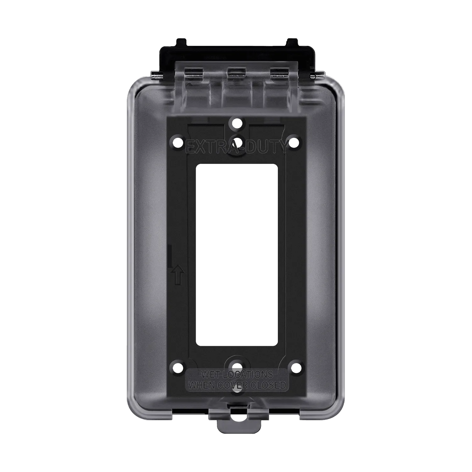 Extra-Duty In-Use Weatherproof Outdoor Cover for One-Gang Decorator/GFCI Receptacle