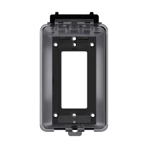 Extra-Duty In-Use Weatherproof Outdoor Cover for One-Gang Decorator/GFCI Receptacle