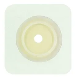 Genairex 7205214 Securi-T 2-Piece Skin Barrier With Flange (Cut To Fit), Standard Wear Skin Barrier With Flexible Tape Collar 2 " (57mm) White
