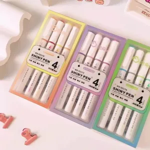 Glitter Highlighter Marker Set