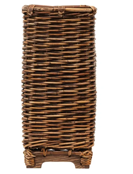 Hand-Woven Umbrella Basket