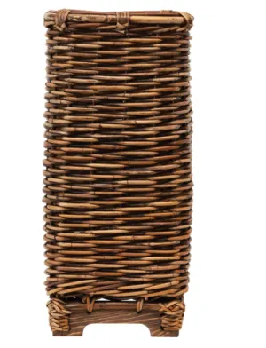 Hand-Woven Umbrella Basket