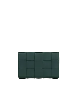 Intrecciato Leather Shoulder Bag