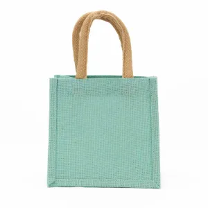 Jute Petite Gift Tote - Sky