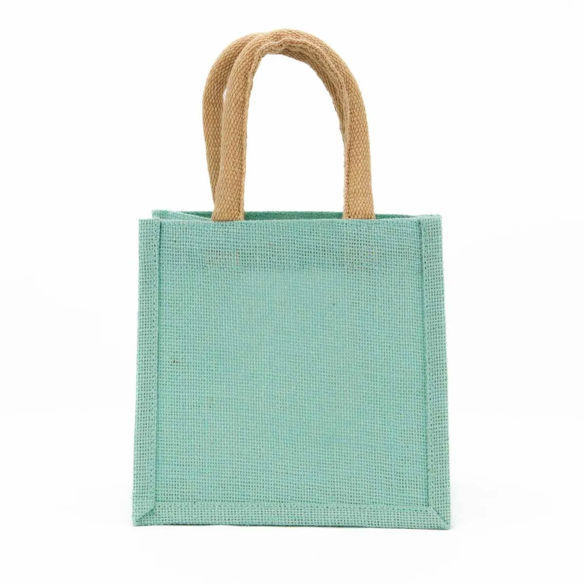 Jute Petite Gift Tote - Sky