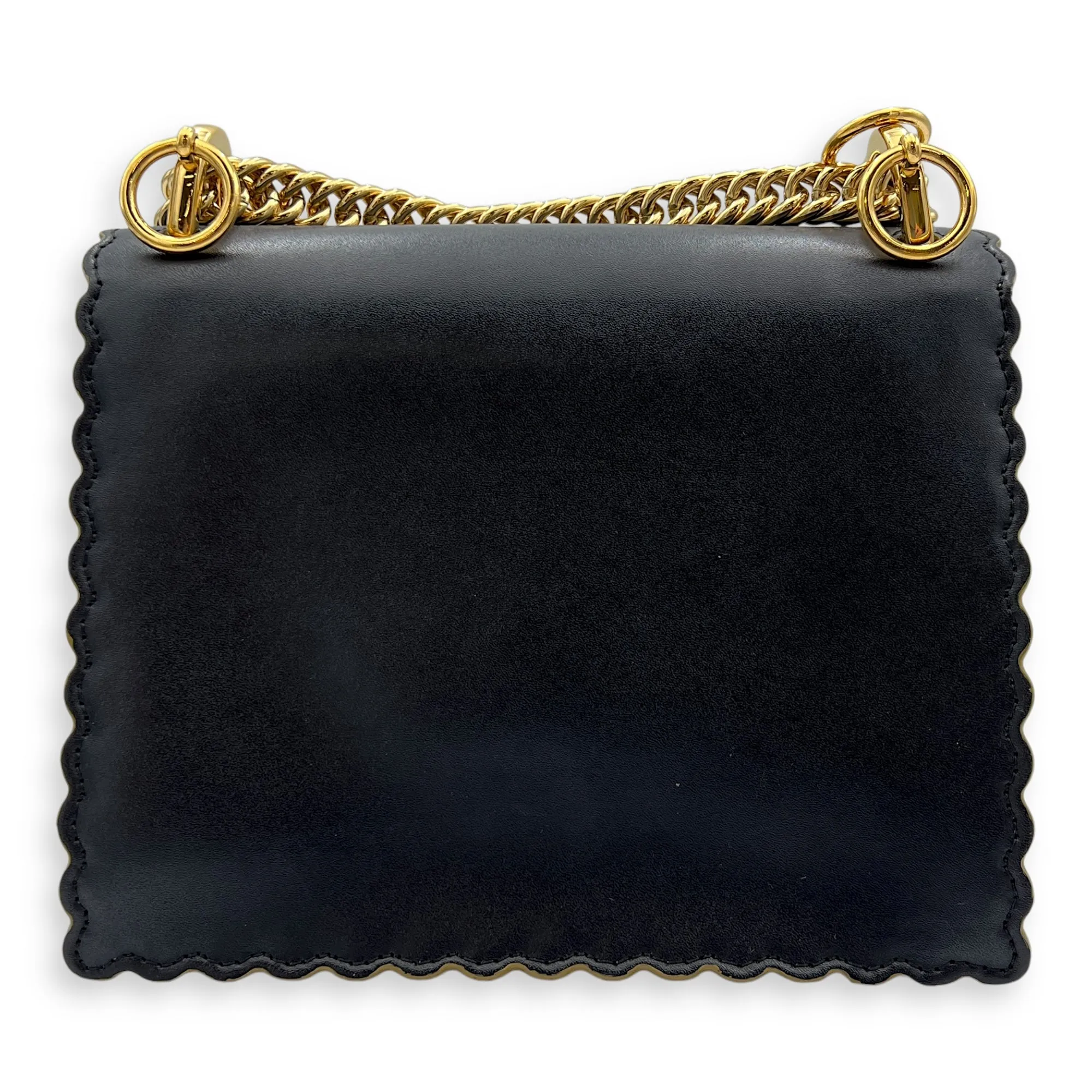 Kan I Small Crossbody bag in Calfskin, Light Gold Hardware