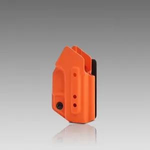 KYDEX HOLSTER WITH VELCRO® HOOK ATTACHMENT PANEL (NO LIGHT/LASER) HUNTER ORANGE