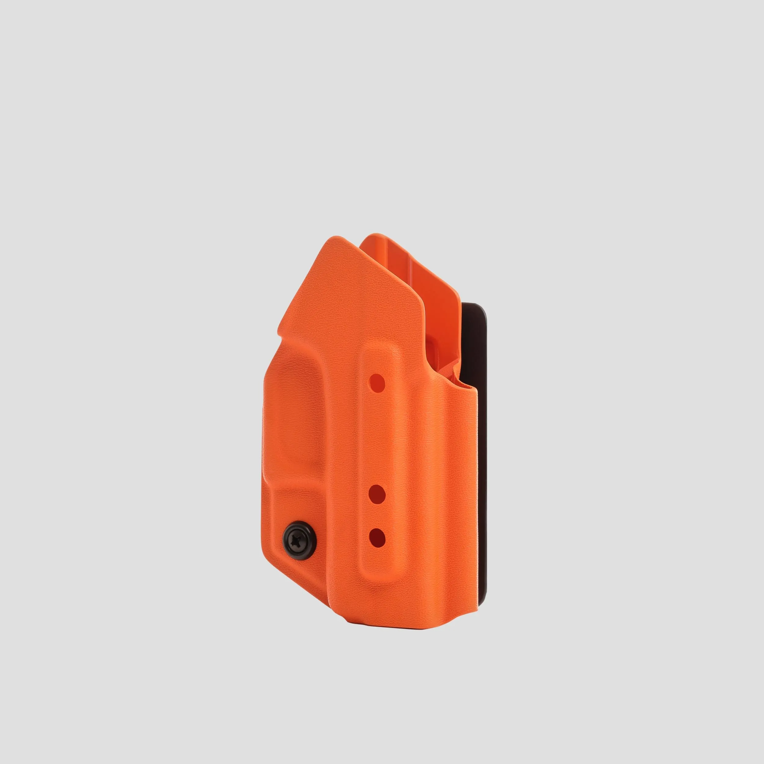 KYDEX HOLSTER WITH VELCRO® HOOK ATTACHMENT PANEL (NO LIGHT/LASER) HUNTER ORANGE