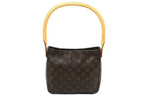 Louis Vuitton Classic Monogram Canvas Looping PM Shoulder Bag