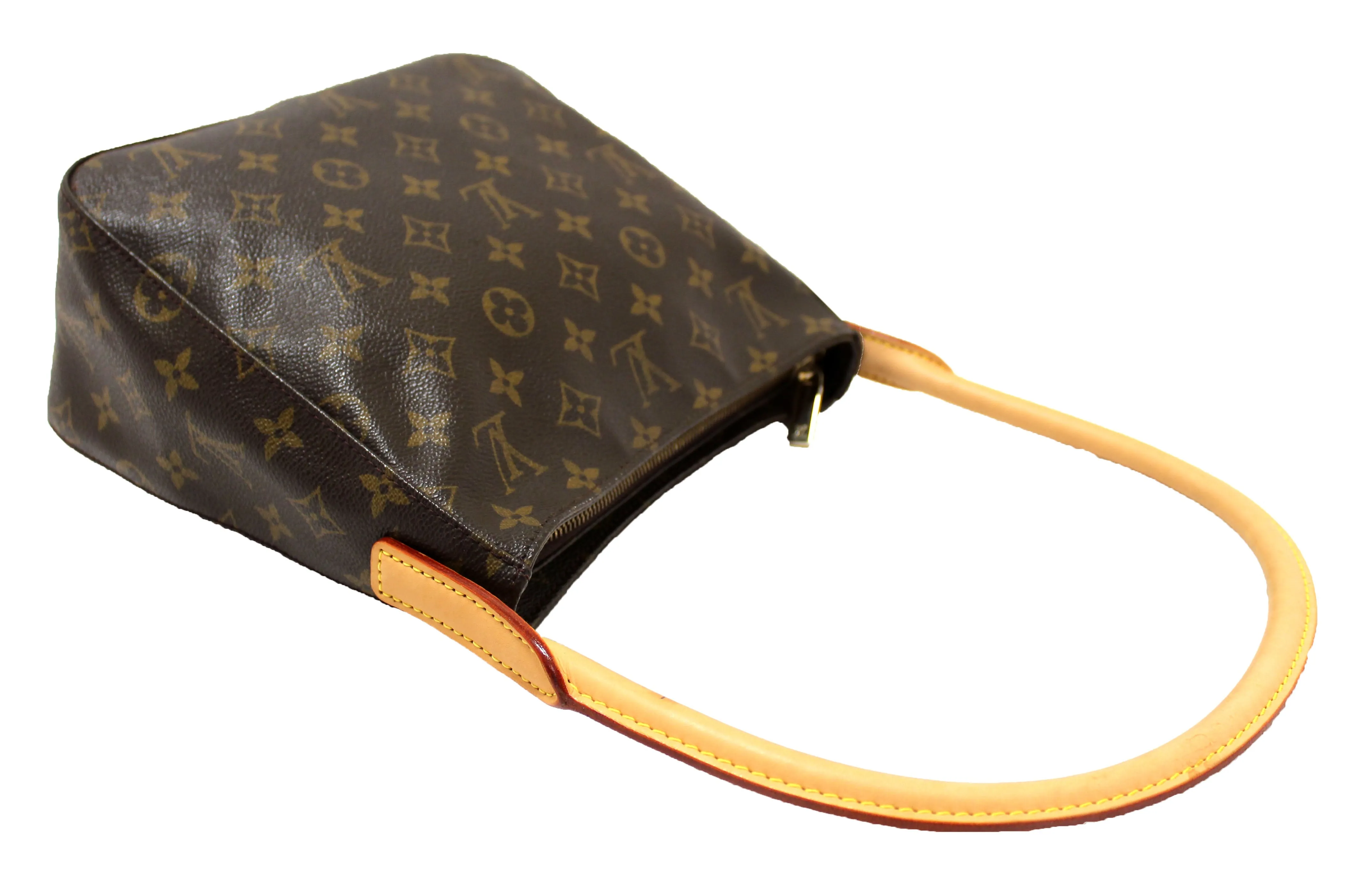 Louis Vuitton Classic Monogram Canvas Looping PM Shoulder Bag