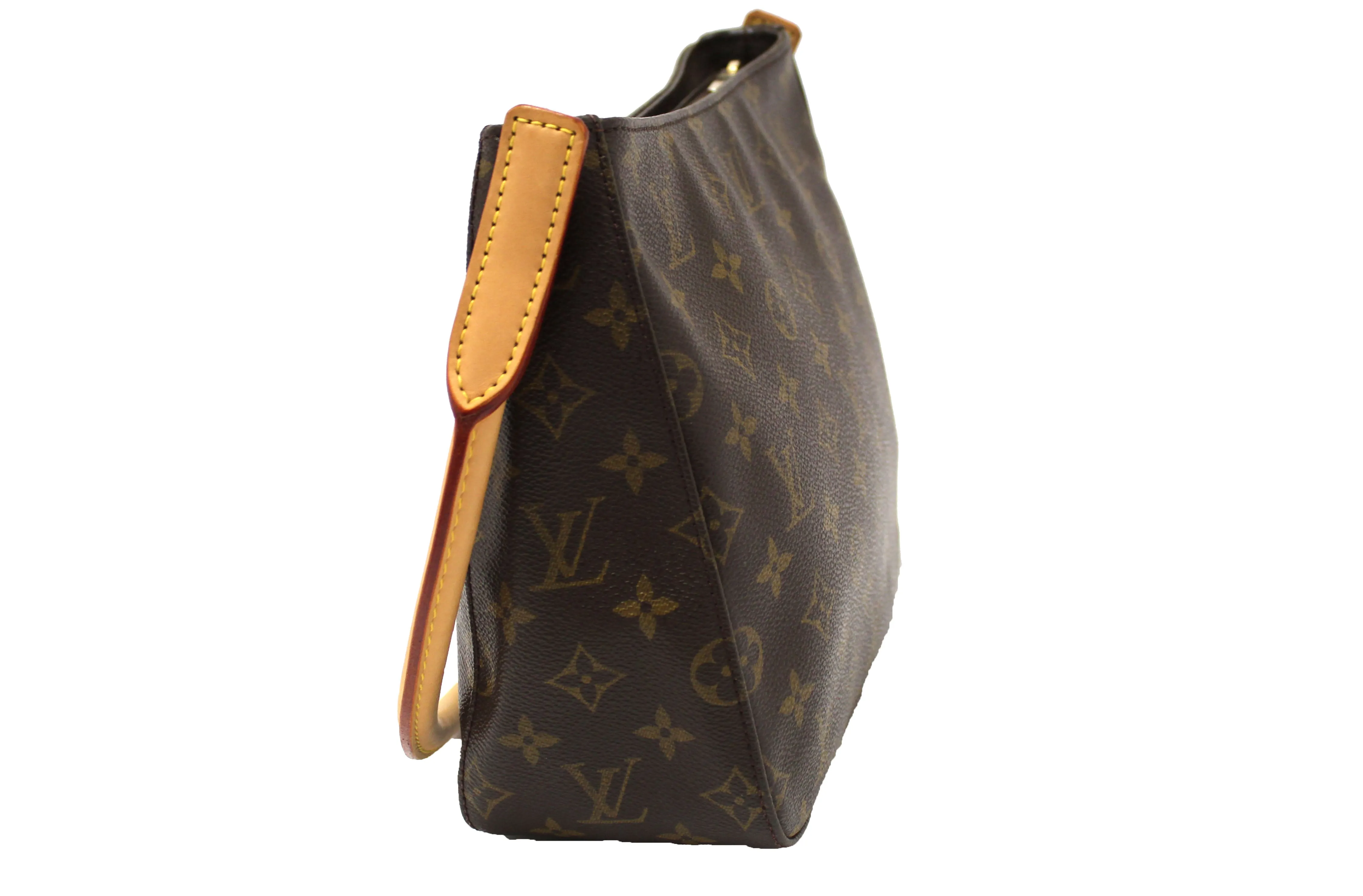 Louis Vuitton Classic Monogram Canvas Looping PM Shoulder Bag