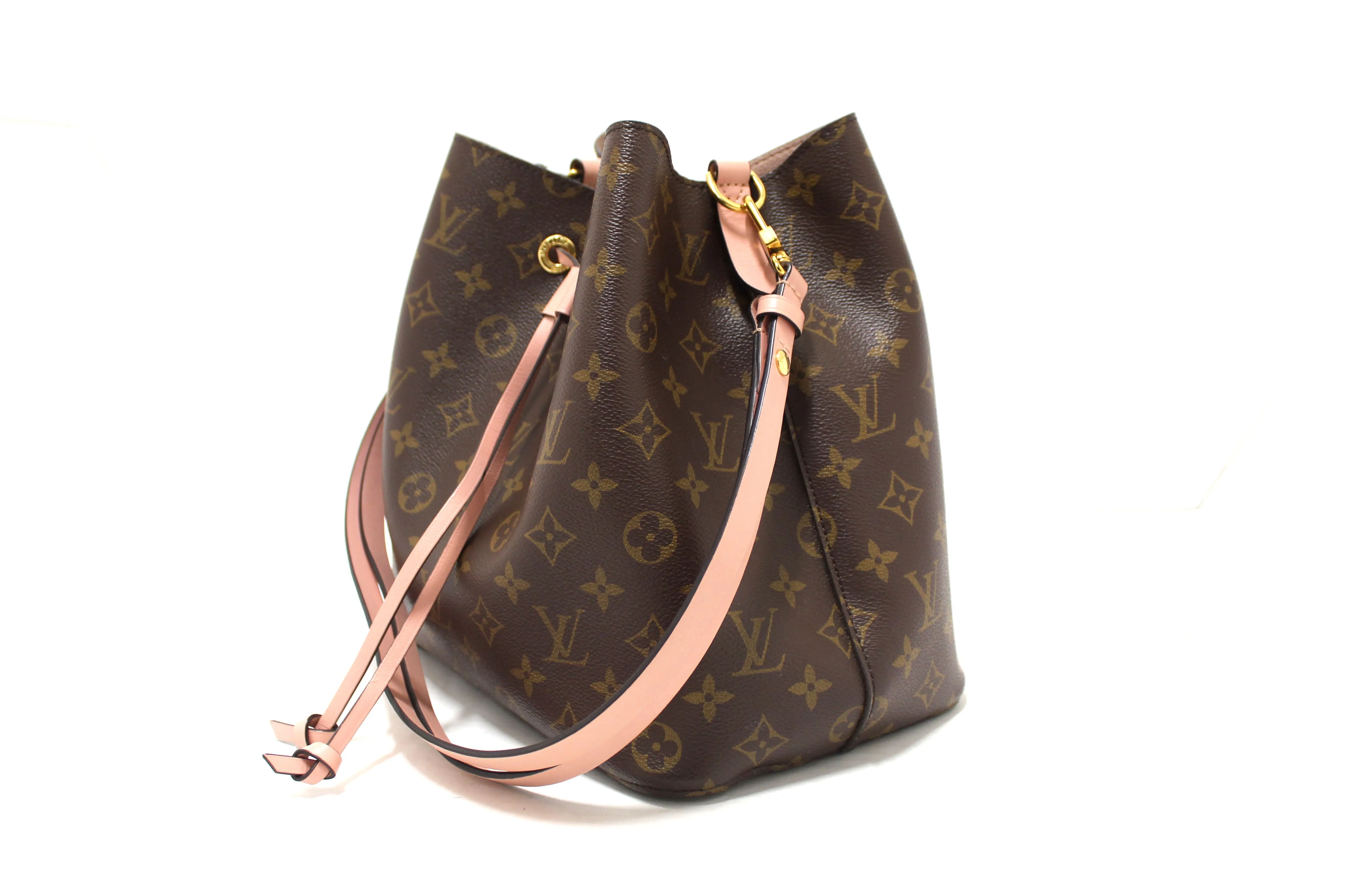 Louis Vuitton Classic Monogram Pink NeoNoe Shoulder Bag