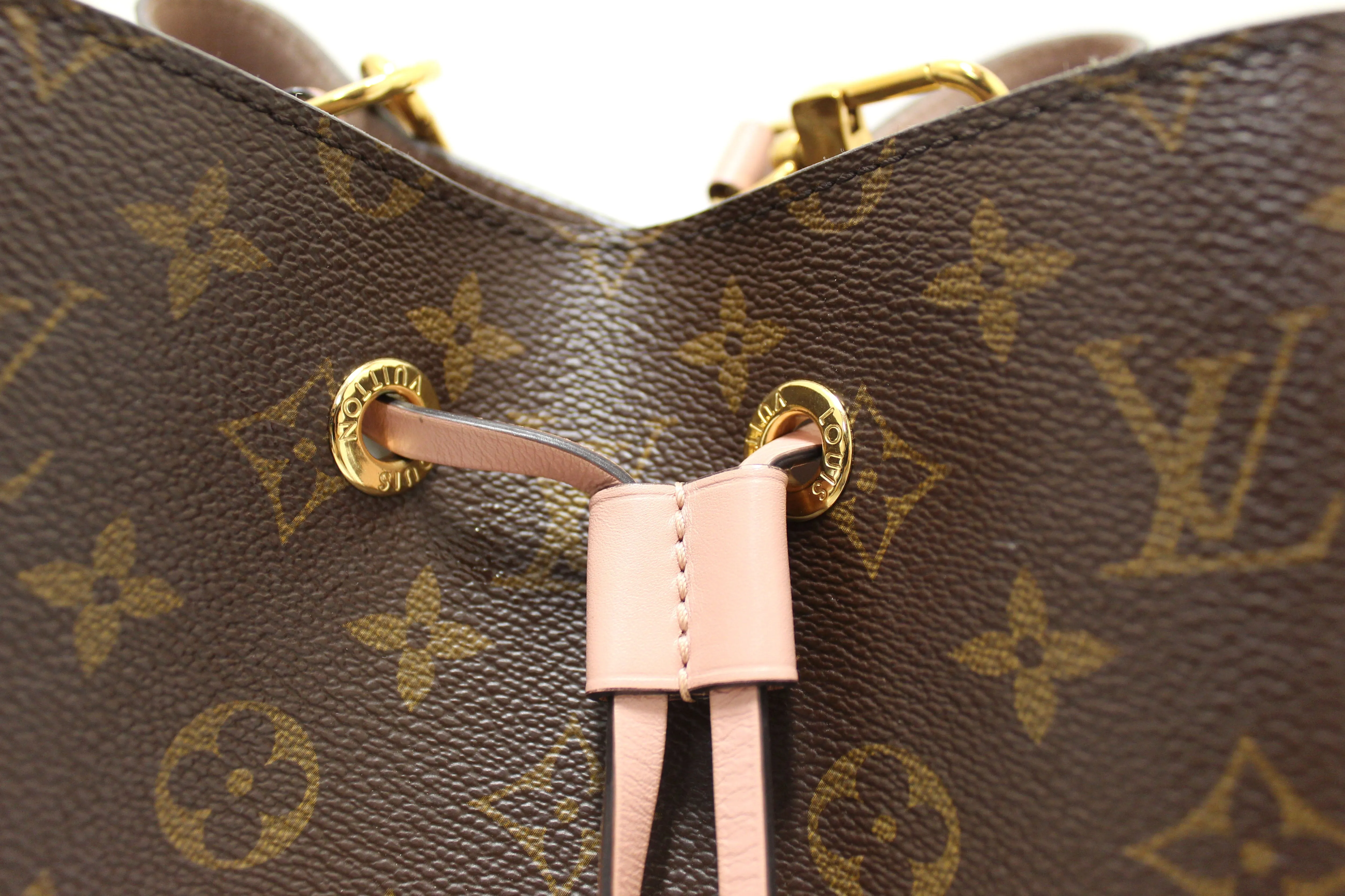 Louis Vuitton Classic Monogram Pink NeoNoe Shoulder Bag