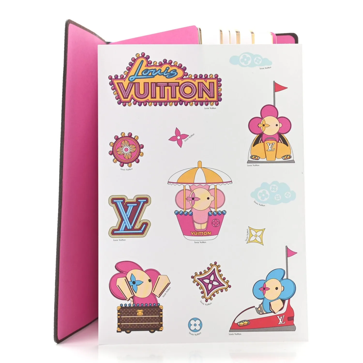 Louis Vuitton Vivienne Monogram Kaye-Clemence Note Notebook