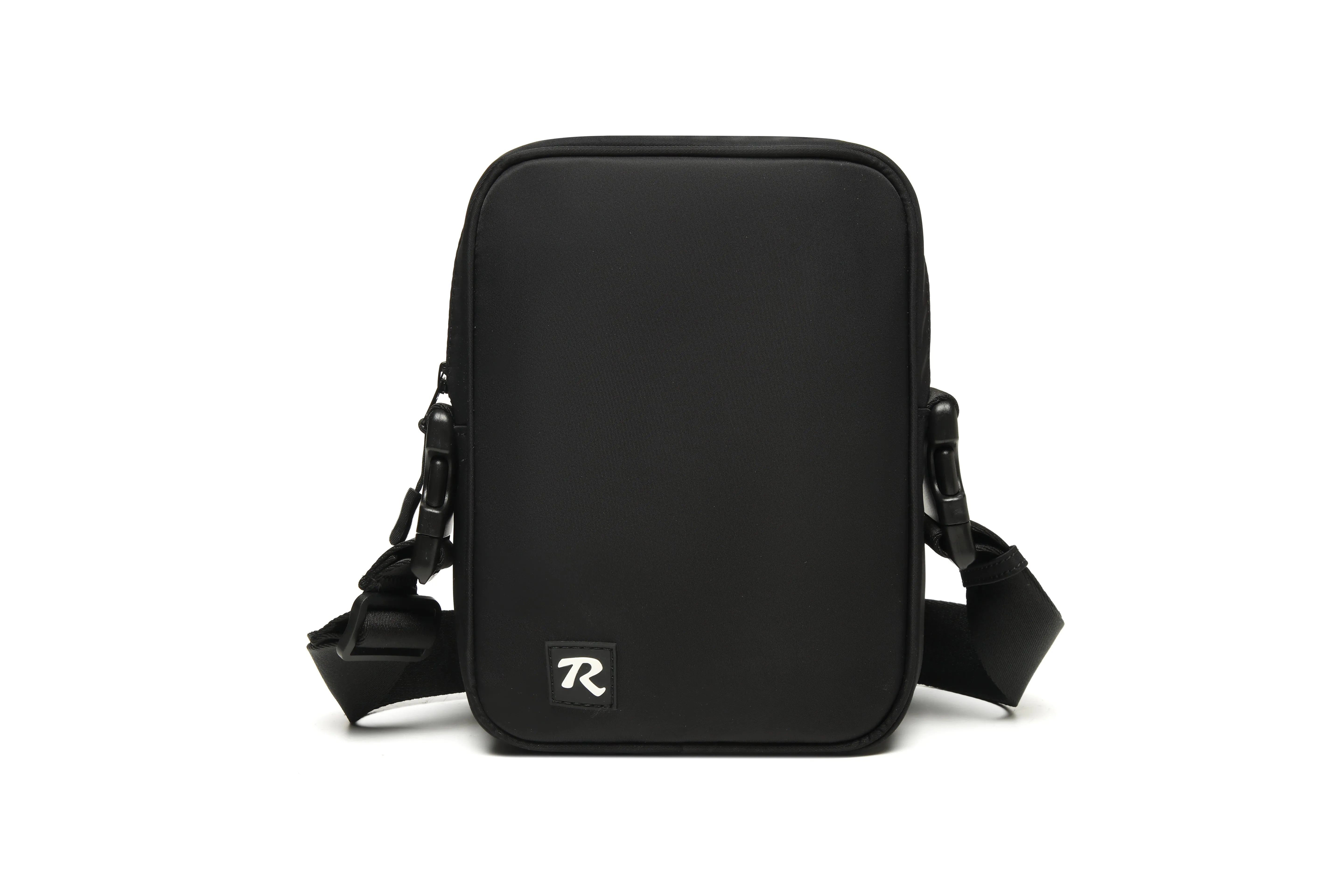 Martha  | Black Nylon   Black Webbed Strap