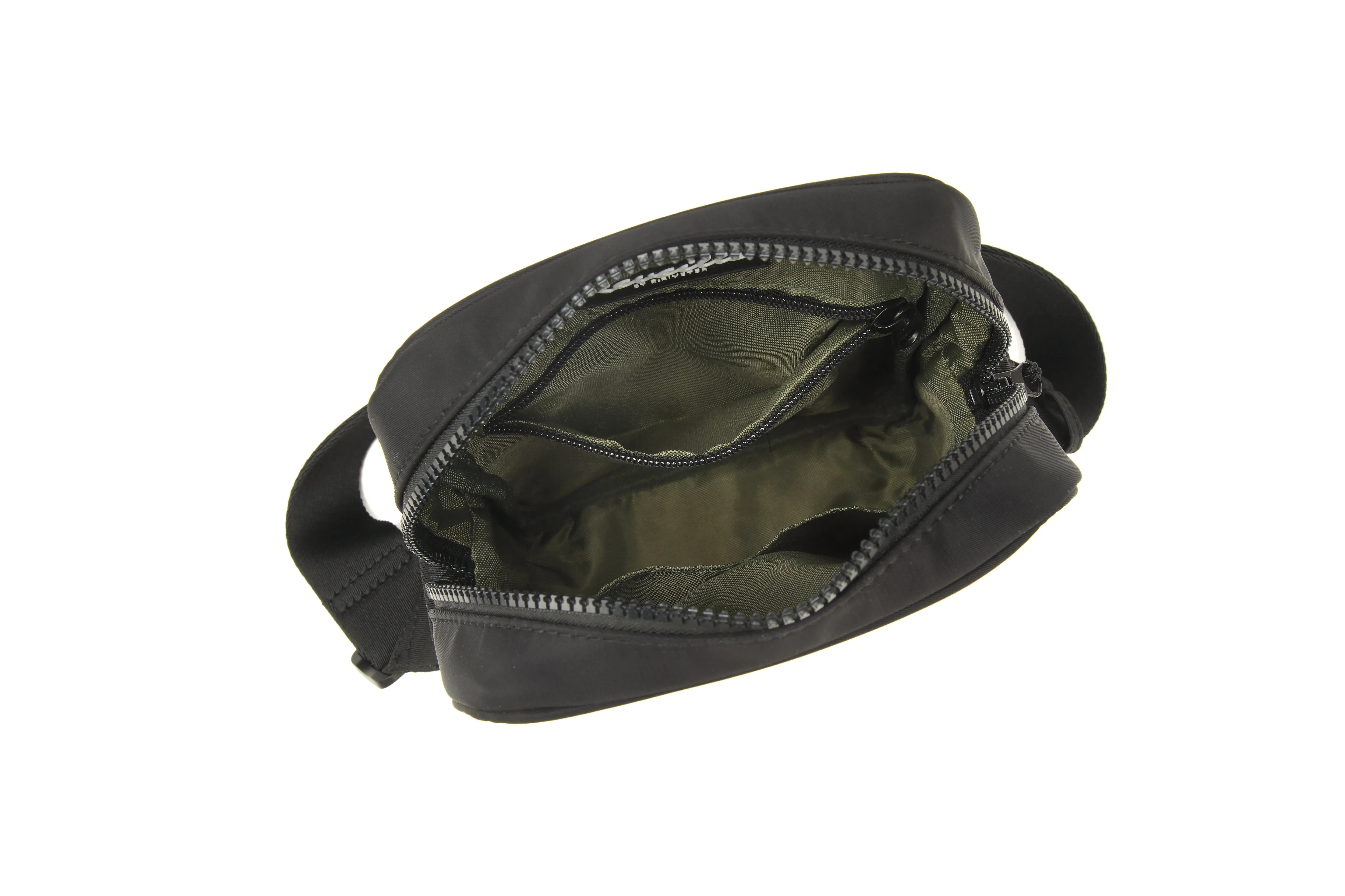 Martha  | Black Nylon   Black Webbed Strap
