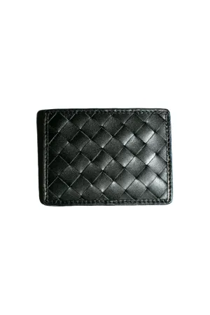 Nico Black Woven Card Case