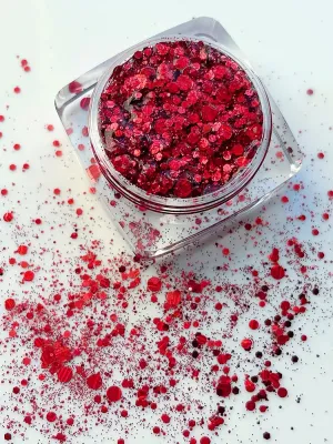 NOLA Glitter Goddess- TS Eras Red Glitter