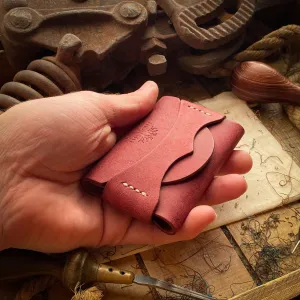 Posh Slim Minimalist Wallet - Bordeaux